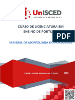 Manual de Morfologia Do Portugues