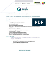 Descripcion SGJ Sistema de Gestion Juridica