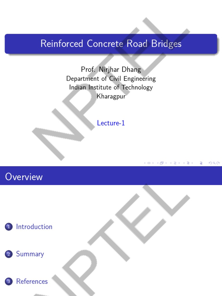 Reinforced Concrete Bridge Design Overview | PDF | Bridge | Strength Of ...