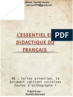 Didactique Français 