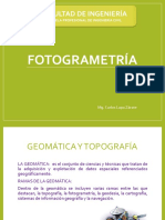 Clasificación de La Fotogrametría