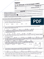 Física 1 - Prova de admissão à UMDLANE