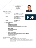 CV - Bruno Rodriguez Marin