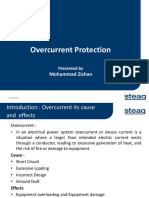 Overcurrent Protection: Mohammad Zishan