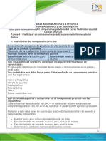 Guía para El Desarrollo Del Componente Práctico - Tarea 4 - Participar en Componente Práctico y Enviar Informe A Tutor Virtual