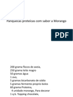 Panquecas Proteícas Com Sabor A Morango