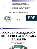 La Educacion para La Salud