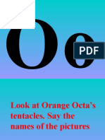 Identify & Producing Letter Oo