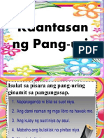 Kaantasan NG Pang-Uri