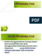 Bab II TEORI PROBABILITAS Kombinasi Dan Permutasi