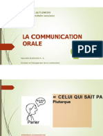 Chap02 - 2022 - La Communication Orale