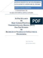 SCADA Notes by Vijay Kumar Dubey (UNIT 1, 2 & 3)