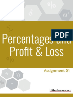 Online Percentage & P&L Assignment