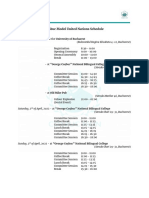 Conference Schedule 2022