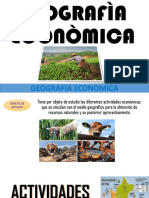 Geografía económica: Sectores productivos y minería peruana