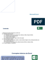 Excel: Conceptos básicos y operaciones en hojas de cálculo