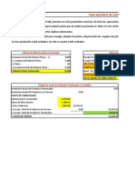 Caso Aplicativo de Costeo de La Producción: Cálculo de Materia Prima Consumida Mano de Obra Directa