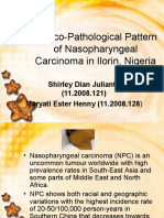 Clinico-Pathological Pattern of Nasopharyngeal Carcinoma in Ilorin