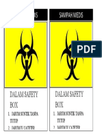 Gambar Sampah Medis Dalam Safety Box