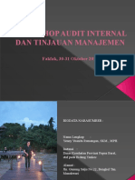 Overview Standar Akreditasi Dan Audit Internal