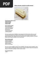 Gâteau chocolat