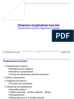 Dinámica Longitudinal Tracción: Resistencia Al Avance y Diagrama de Tracción