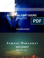 Kebaktian Jumat Agung 15 April 2022 1