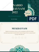 Skenario Mukhayyam 2022 ..