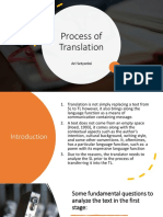 Process of Translation