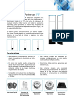 Antena 3nstar Am04 1 Mono Eas Radiofrecuencia System Con DSP 2da Generaci N Compatible Con Etique