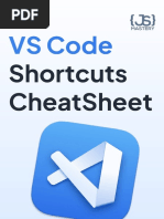 Vs Code Shortcuts CheatSheet