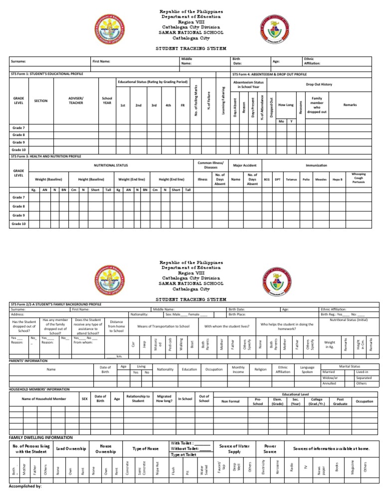 Student Tracking System Overview | PDF | Public Health | Health Sciences