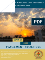 Placement Brochure Batch - 2017-2022