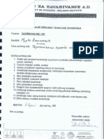 Tehnologija Zavarivanja - Ukrupnjavanje Kranske Staze HEA400