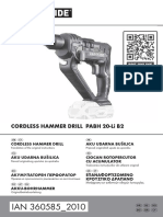 Cordless Hammer Drill Pabh 20-Li B2