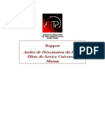 Document Rapport Atelier SU 99