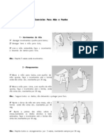 Exercícios de Mão