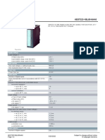Data Sheet 6ES7323-1BL00-0AA0: Supply Voltage