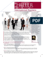 MBA: International Business: Schiller