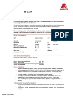 Product: Ec 1000 600 Ced Clear: Technical Data Sheet