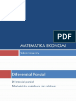 Optimasi Dua Variabel Dan Aplikasinya