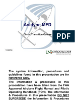 Avionics Avidyne MFD