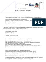 Atividade História 5°ano