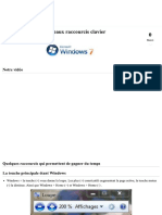 Windows 7 - Les Principaux Raccourcis Clavier