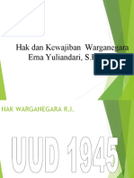 Hak Dan Kewajiban Warganegara