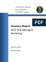 2012 Microgrid Workshop Report 09102012