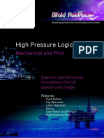 High Pressure Logic Valves: Mechanical and Pilot