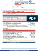 18th Emirates Critical Care Conference Scientific Program