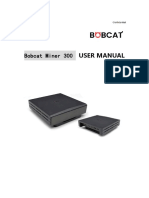 Bobcat Miner 300 User Manual