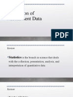 Utilization of Assessment Data